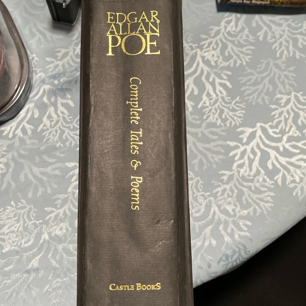 Edgar Allen Poe hard cover book